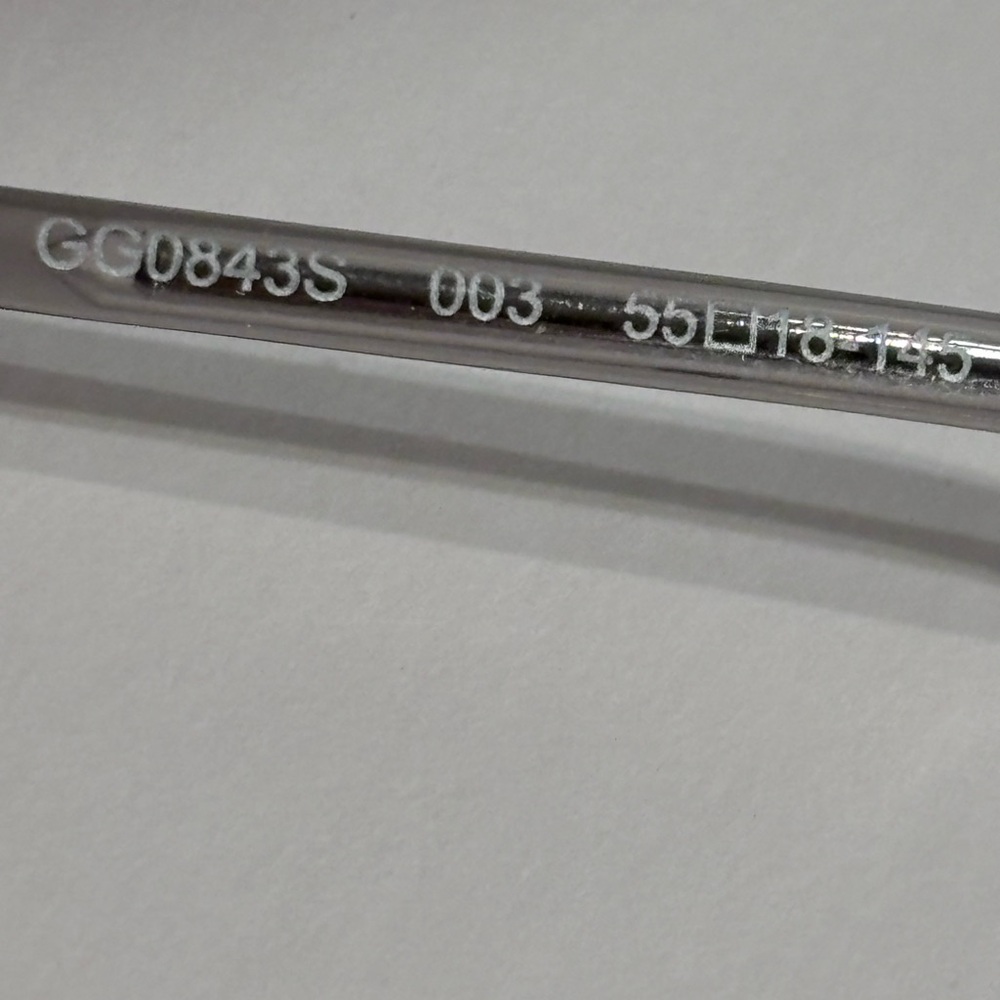 NWT $812 GUCCI  Brown Square Sunglasses GG0843S 003 Unisex - Picture 11 of 17